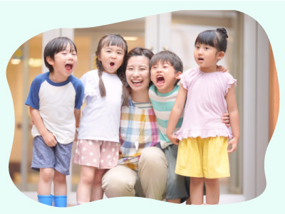 笑顔あふれる子ども