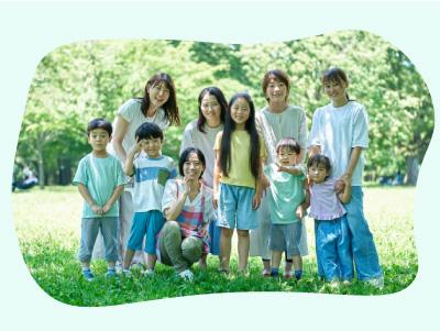 健康な生活リズムを身につけた子ども