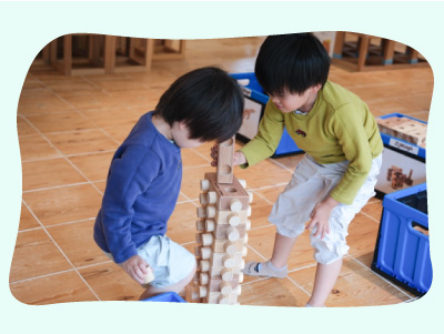 ねばり強い子ども